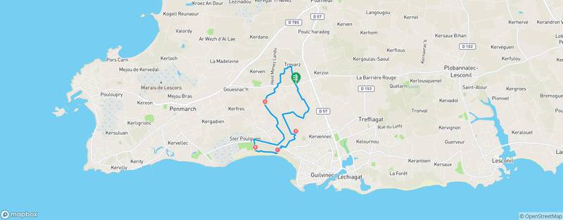 Randonnée à Plomeur Penker ar Bloaz