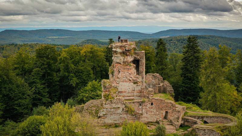 Lembach Randonnée à Lembach - Trois châteaux à la frontière allemande