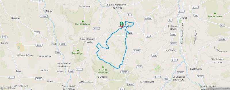 Randonnée à Montviette Aux alentours de Montviette